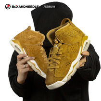 AIR JORDAN6 AJ6 Manuscript White Blue Infrared Basket Sneakers 384665-705-114 384664-104