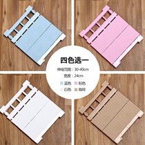 Wardrobe partition compartment bedroom layered storage shelf cabinet finishing shelf small mini nail free