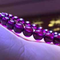 Natural imperial purple Indian Rose Red single circle multi-circle wine red garnet bracelet for men and women Collection grade crystal gift