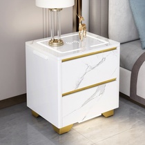  Smart bedside table rechargeable multi-function 2021 new wireless charging full light luxury high-end with lights net red