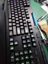 Logitech G910 mechanical keyboard change button change line repair maintenance cleaning Omron shaft