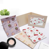 Folding mirror cute girl heart student makeup mirror fruit new bedroom dormitory desktop desktop HD portable