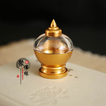 Taiwans small bell Taga Uri boxer Letafota can be loaded with saffron manna pill Buddhist supplies Tibetan pendulum pieces