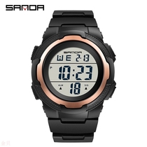 Three Da New Style 2012 Electronic Form Core Male Lady Outdoor Sports Luminous Waterproof Wrist Watch