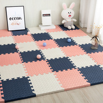 Baby foam floor mat splicing bedroom living room floor mat Baby puzzle crawling mat thickened 2 5cm large