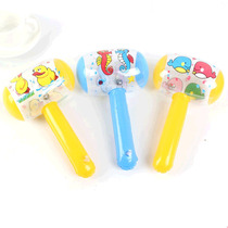 Large inflatable hammer Childrens toy stall Festival activities Game props with bells Childrens cartoon hammer