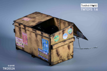 Order TWTOYS 1 6 Trash Can TW2032 Metal Material Handmade Soldier Doll Scene