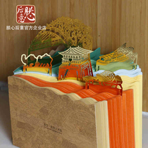 The Forbidden City of the Forbidden City to Book Paper suit Creative Metal Bookmark Wencreative Gift