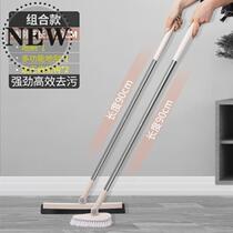  Bathroom brush cleaning brush long handle to die corner to wash the toilet 8 bathroom toilet brush gap no dead angle household