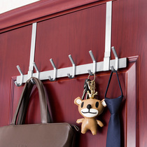 Hanging hangers clothes adhesive hook door rear storage rack bedroom door rear adhesive hook door rear rack door upper adhesive hook