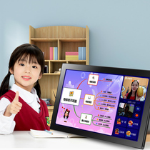 lsly 22 inch touch WIFI wireless projection screen Front 5 million camera network class C22 classic Black