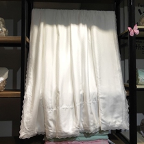 High end 100% mulberry silk summer cool quilted by air conditioning by Leselle jacquard bifacial sky silk washable summer quilt white