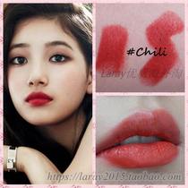 Spot American MAC charm bullet lipstick Chili smart color matte retro rusty red brick red