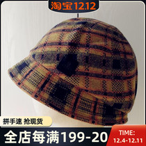 December 24th spot Japanese-made Vivienne Westwood West Queens wool hat check Saturn mark