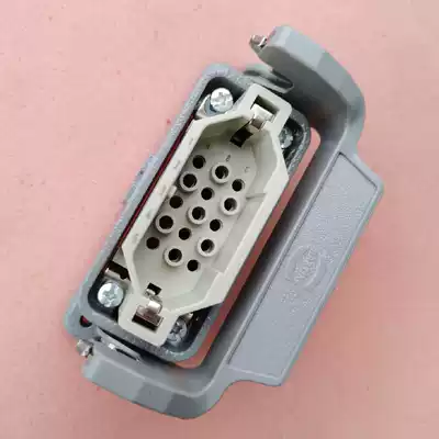 HARTING connector HAN-15D-M male core 09210153001 cold pressed 09200100301 manipulator seat