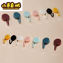 Hook strong adhesive hook creative cute non-perforated hook hook dormitory wall no trace hook kitchen towel rag hook