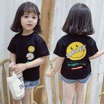 2020 childrens clothing cartoon summer children short sleeve T-shirt summer boy girl baby half sleeve shirt