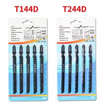 Jig saw blade Woodworking metal coarse teeth fine teeth Extended saw blade linear teeth small saw blade Hardware accessories set