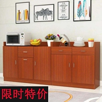 Wooden cabinets are placed in small cabinets lockers sideboards tableware restaurants living rooms against the wall tidying up hotpot restaurants