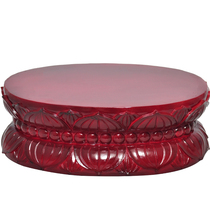  Resin lotus base Buddha statue Guanyin Bodhisattva God of Wealth Qishi vase base Temple dedicated Buddhist supplies