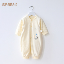Small Shells Baby Boy Clothing Conjoined Clothes Spring Fall Kid Clothes New Male Baby Climbing Girl Long Sleeve Khaclothes