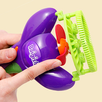 Bubble hand-held automatic bubble gun Electric childrens toy bubble machine outdoor blowing bubble