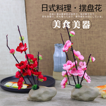 Pendboard decoration flowers and plants creative small ornaments around the edge of the flower hotel restaurant Sabre platter dishes plate decoration