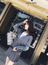 V2thom browne18 New TB four bar wool cashmere color vneck cardigan mens cardigan sweater