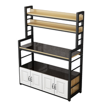 Kitchen Shelve Adjustable Tempered Glass operating table microwave oven Oven Locker storage toned shelf