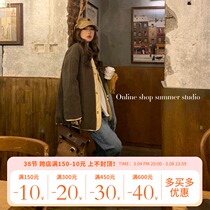 Summer home 2021 New autumn and winter cotton clothes Women in the wind Two sides wearing lamb wool cotton clothes thickened cotton padded jacket