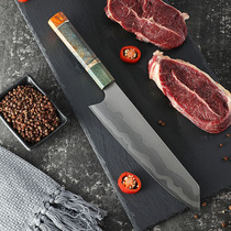Damascus chef knife Western chef knife Sushi knife Fish raw slicing knife Kitchen knife Cooking kitchen knife spot