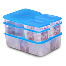 Tupperware frozen fresh-keeping box set kitchen refrigerator sealed box rectangular large capacity storage box