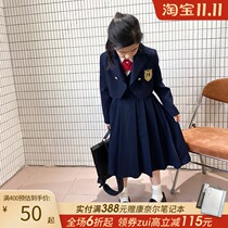 Princess Nuo Nuo Children 2021 New Spring School style Japanese JK uniform with small blazer