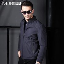 LaBov 2021 middle-aged cotton jacket men Business spring casual slim size lapel jacket jacket jacket