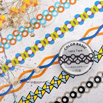 Geometric patterns and paper adhesive tapes adorable coloured hands account material stickers base section DIY tool little fresher art