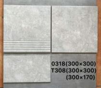 Step pedal non-slip floor tiles antique tiles 30*30 living room factory toilet ground matte matching floor tiles wall tiles