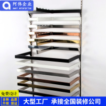 Clothing store decoration on the wall card T-pillar ladders AA column hanging side hanging clothes display hangers