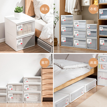 Inbox drawer-style plastic-transparent household underwear storage box box clothing box clothes storage box wardrobe