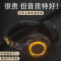 Bluetooth head-wearing ANC active noise reduction wireless headset voice game full-inclusive ore-long renewal of e-sports without delay Apple Hua applies to men and women