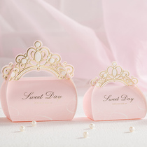 Sugar box Wedding candy box Creative personality high-grade European portable carry-on sugar box Household paper box