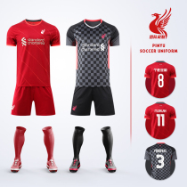 Liverpool Salah Jersey 20 21 football suit mens custom competition training team uniform female adult children