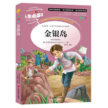 Golden Silver Island Genuine Books Original free post Primary school students extracurgenics reading books Three 45 6th grade Classic bibliographic language books Teenagers Editions Famous for the storybook XS
