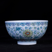 A single cup of Doucai Tangled lotus