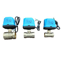 Electric two-way ball valve for water and floor heating Solar water heater Fan coil electric valve DN20 25 32
