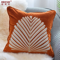 Eurostyle light lavish cuddle with pillow cushions sofa office headboard leaning against pillowcase waist pillows minimalist backrest light lavish