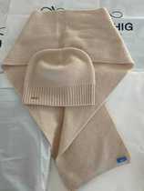 Mongolia 100% Pure cashmere Scarf Hat Solid color