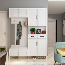 Door cabinet shoe cabinet one multi-function entry door entrance simple modern European shoe cabinet customization