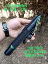 Security hard plastic fiber polyester throw stick really lightweight short stick through security car self-defense rubber stick