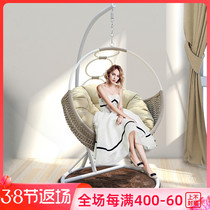 Balcony Pendant Chair Home Net Red Hanging Basket Swing Rattan Cane Chair Indoor Hammock single rocking chair Bird Nest Sloth Cradle Chair