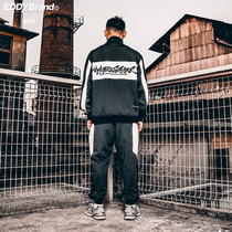 EDDYx world cloth dance competition co-name hip-hop casual stitching sportswear jacket hip-hop loose hip hop dress